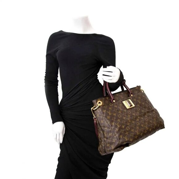 Louis Vuitton Monogram Etoile Exotique GM Bordeaux Quilted Tote Bag MSRP $7650 - Picture 14 of 14